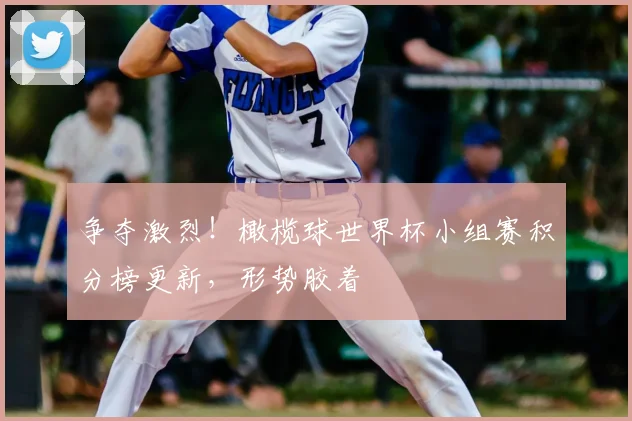 争夺激烈!橄榄球世界杯小组赛积分榜更新,形势胶着